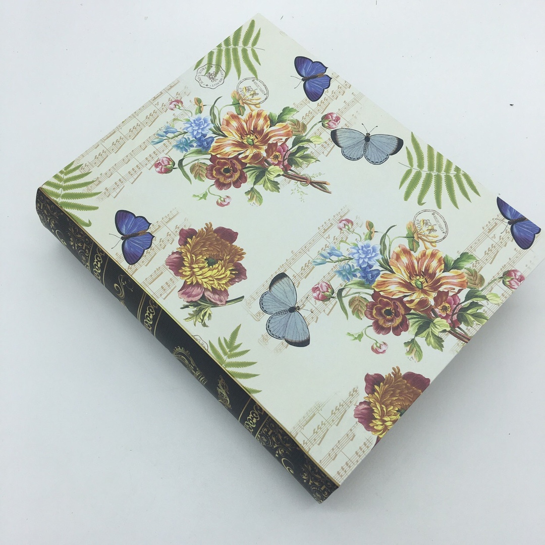 КОРОБКИ НАБОР 1/3 КНИГА "Цветы и Бабочки" 29*24*7,3 1/24 АРТ0730 