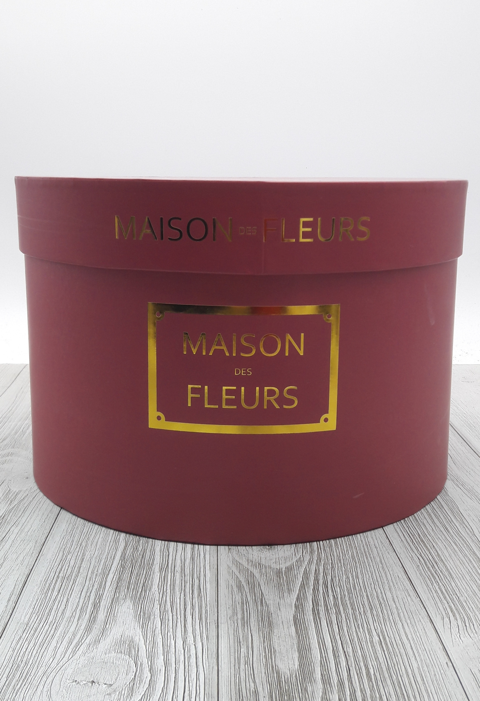 КОРОБКИ НАБОР 1/5 ЦИЛИНДР "MAISON FLEURS" бордовый 32*32*24,5 1/8 АРТ01391																									