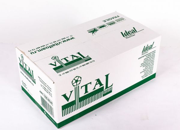  ФЛОРИСТИЧЕСКАЯ ГУБКА ДЛЯ ЖИВЫХ ЦВЕТОВ «VITAL». 20 штук в коробке. Арт0709