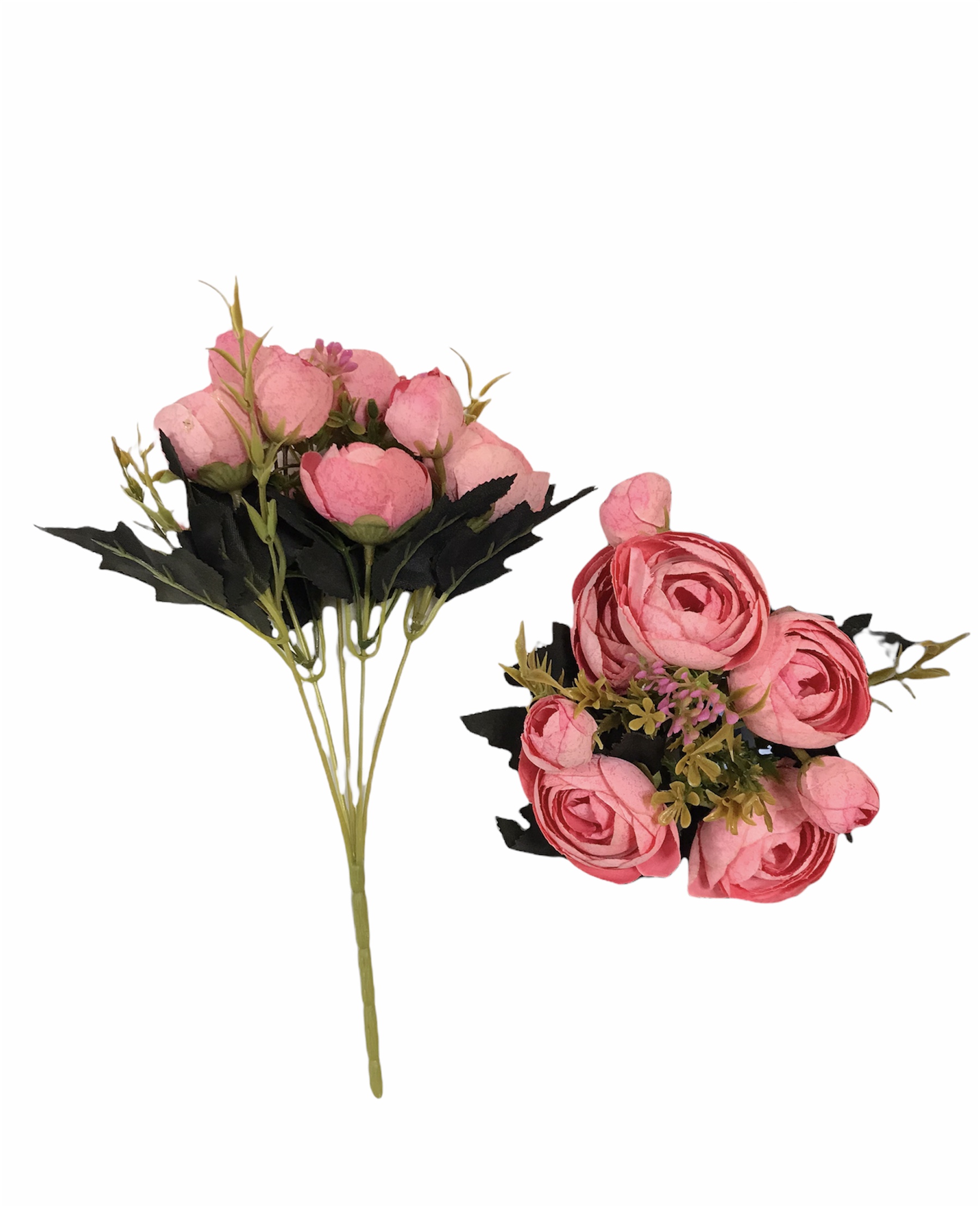 ИЦ.  Пиончики 8 бутонов. 30 см.  Розовый.