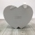 Коробка ваза сердце белое 10*26*20. Арт01276