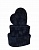 Набор коробок 3шт сердце "Бархат" Черный 30*27*12cm 01844
