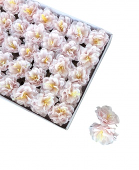 Камелия из мыла 5,5 см. 50 шт. Нежно-розовый  1																														