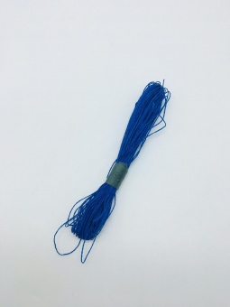 Шнур бумажный синий 2м Х 47м. Арт01088