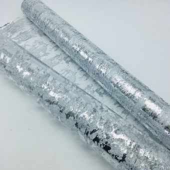 Сетка  "Паутина" Серебро. 70см*10ярд. Арт0966