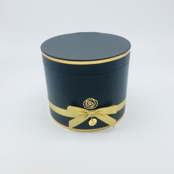 КОРОБКИ НАБОР 3ШТ ЦИЛИНДР "JARDIN МАЛ " ЧЕРНЫЙ 20*20*17 1/18 АРТ0828