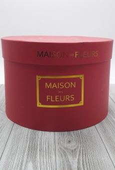 КОРОБКИ НАБОР 1/5 ЦИЛИНДР "MAISON FLEURS" малиновый 32*32*24,5 1/8 АРТ01392																									