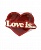 Пенобокс сердце " Love is " большой 39*10,5 ( цвет указать в ком.)																														