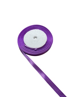 Атласная лента 1см. Светло-Фиолетовый