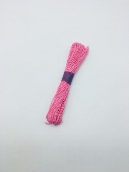 Шнур бумажный розовый 2м Х 47м. Арт01100