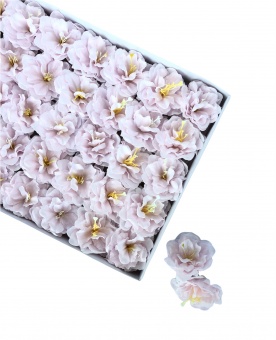 Камелия из мыла 5,5 см. 50 шт. Светло-розовый  2																											