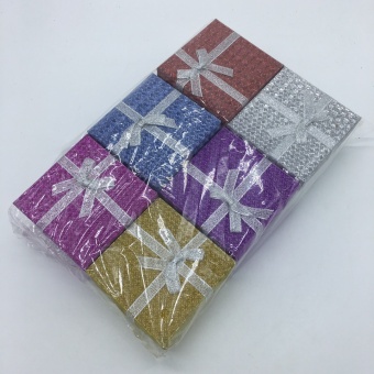 Коробочка квадратная микс, в упаковке 6шт. 9х9х5.5. Арт0192