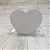 Коробка ваза сердце "With love" Белый. 12*20*16. Арт01484