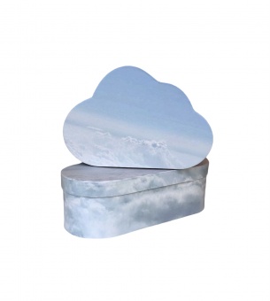 Коробки набор 2 шт. "Облака" микс, 19*30