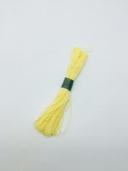Шнур бумажный светло-желтый 2м Х 47м. Арт01091