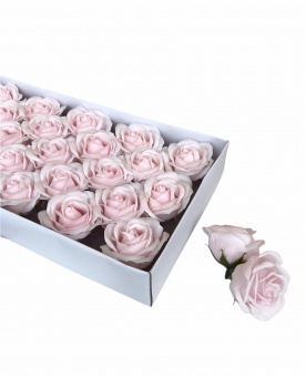 Роза из мыла. 25 шт в упак. Нежно-розовый.  1