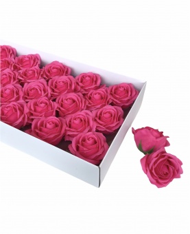 Роза из мыла. 25 шт в упак.  Фуксия. 16