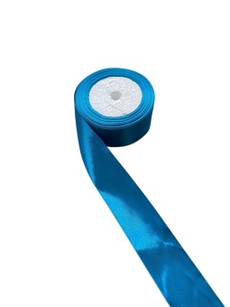 Атласная лента 4см. Изумрудный