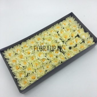 Астра из мыла. Шампань. 50 шт. 5,5 см. 20