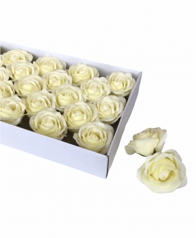 Роза из мыла. 25 шт в упак.  Шампань.  20