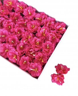 Камелия из мыла 5,5 см. 50 шт. Фуксия 16